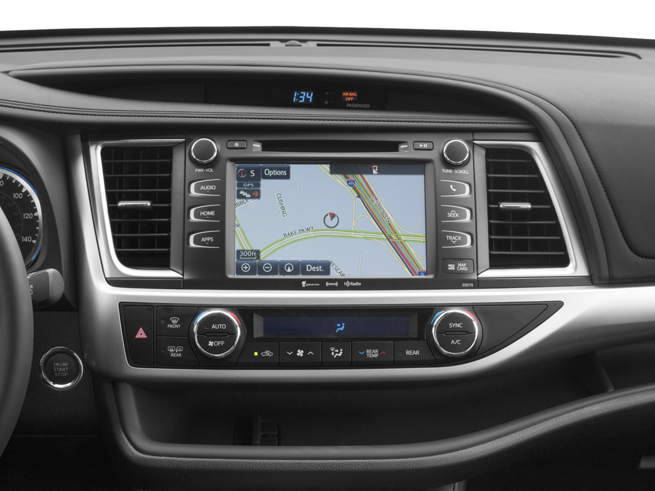 2018 Toyota Highlander XLE Power moonroof