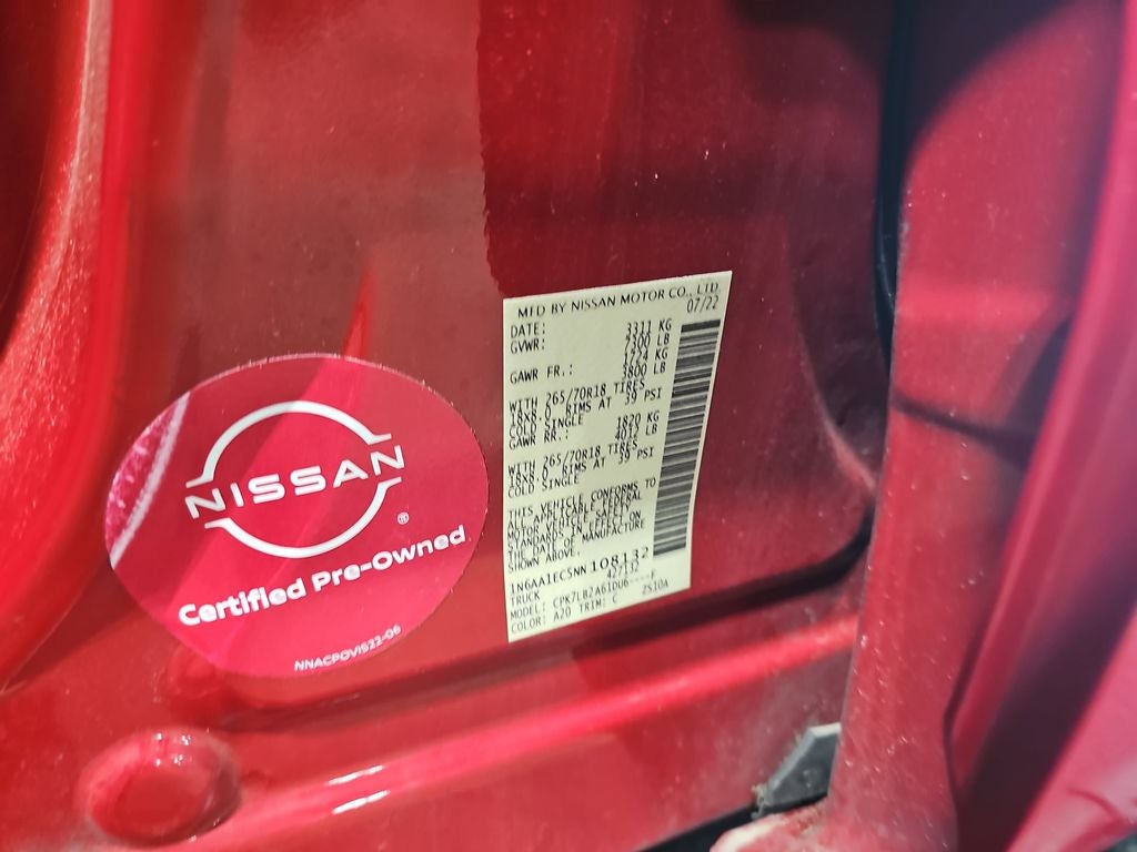 2022 Nissan Titan SV