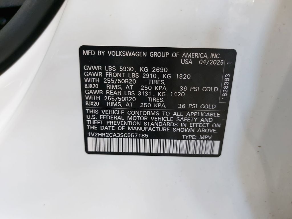 2025 Volkswagen Atlas 2.0T SE w/Technology