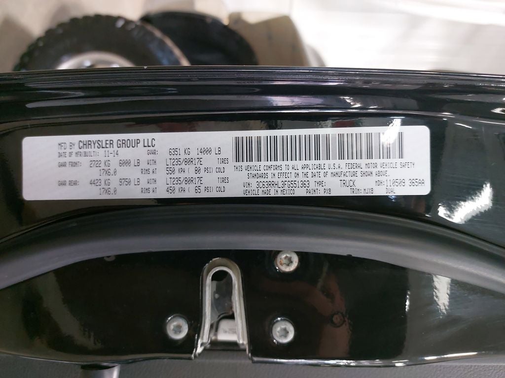 2015 RAM 3500 Big Horn