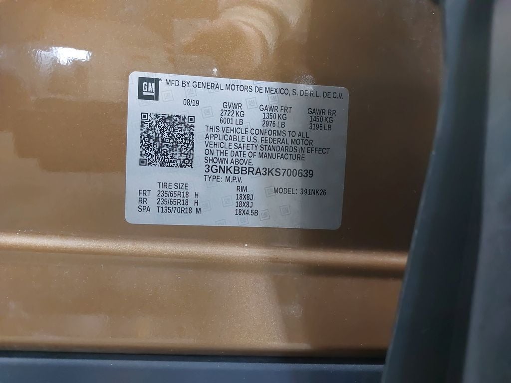 2019 Chevrolet Blazer Base 1LT