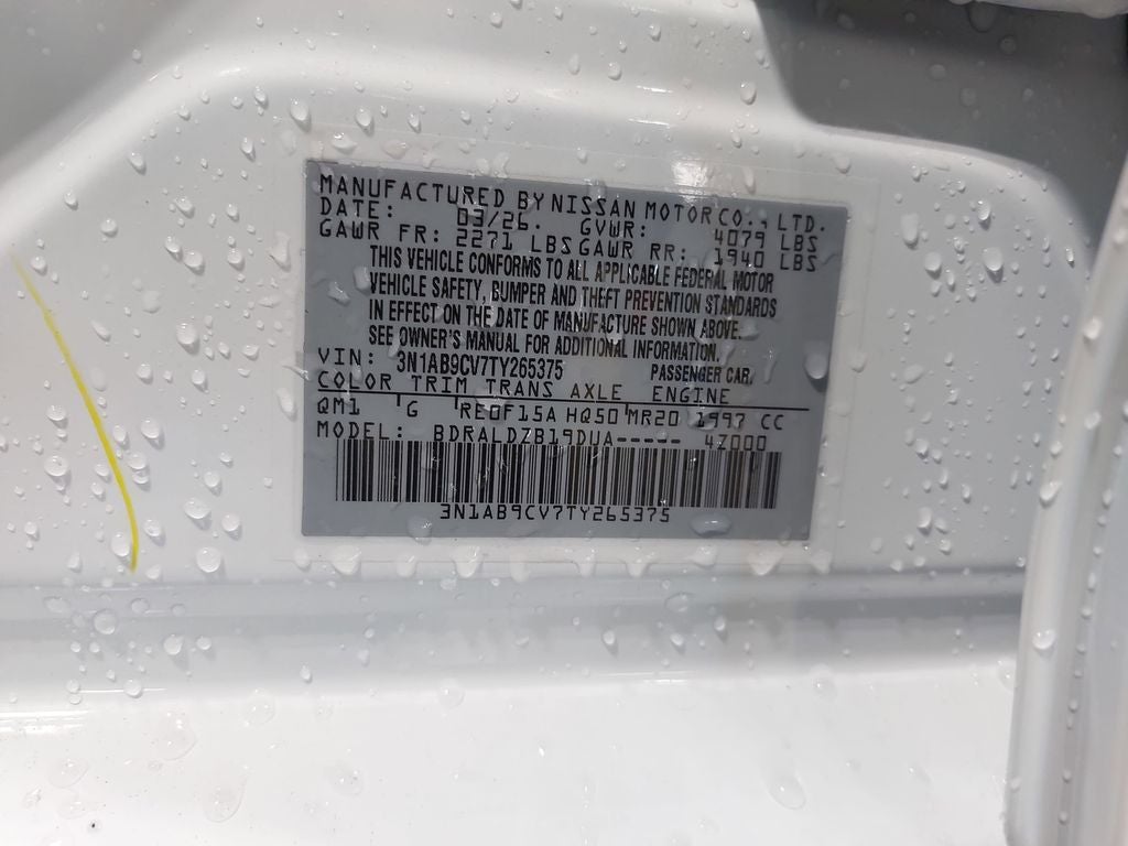 2026 Nissan Sentra SV