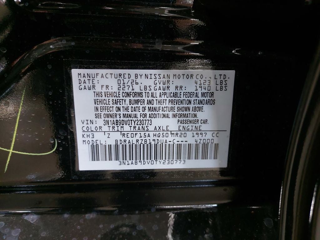 2026 Nissan Sentra SR