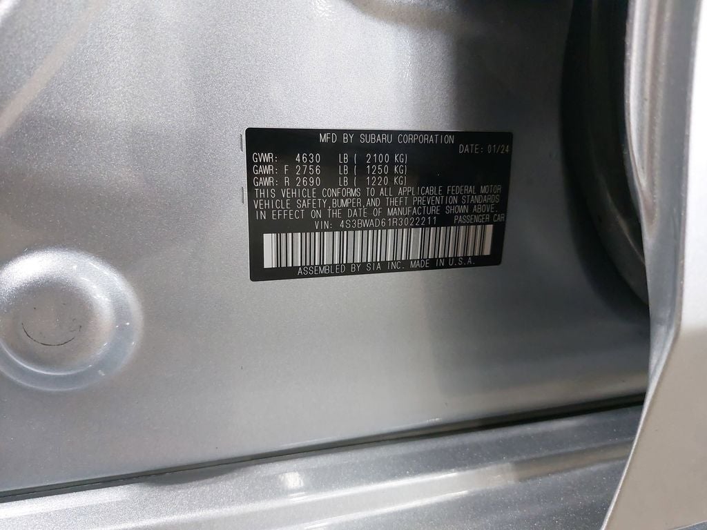 2024 Subaru Legacy Premium