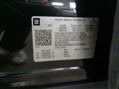 2018 Buick Enclave Avenir