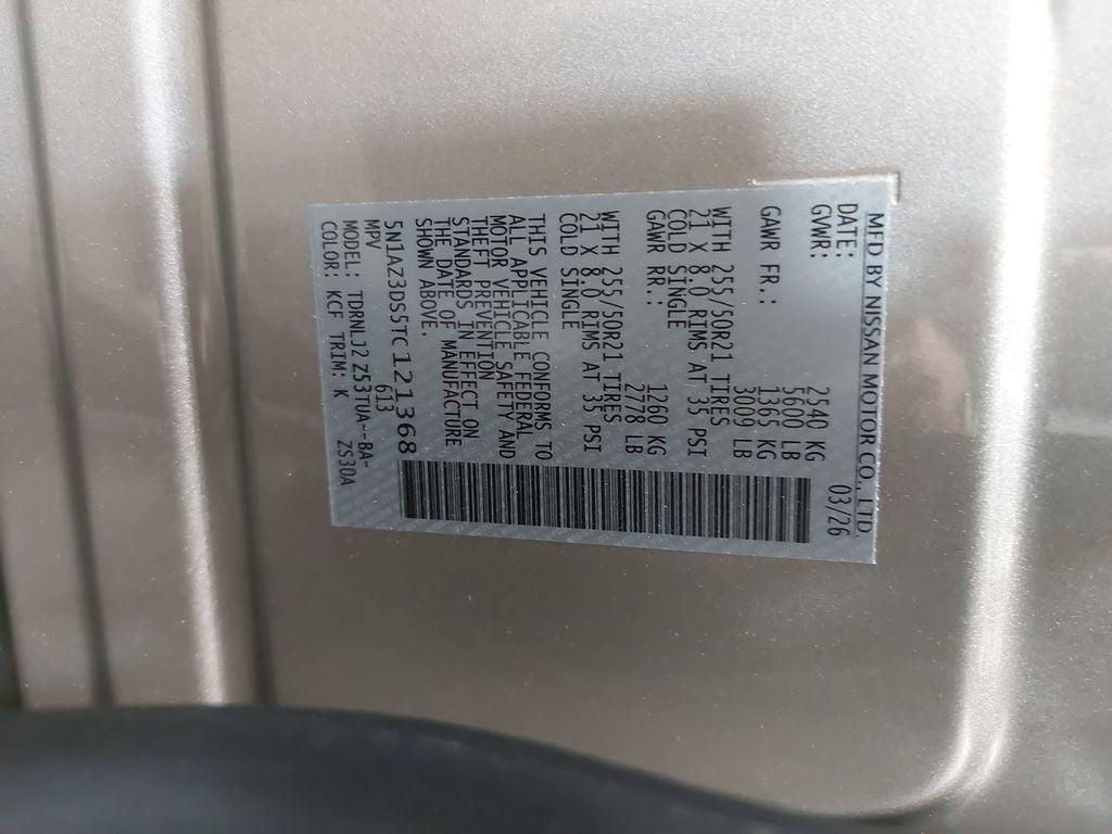 2026 Nissan Murano Platinum