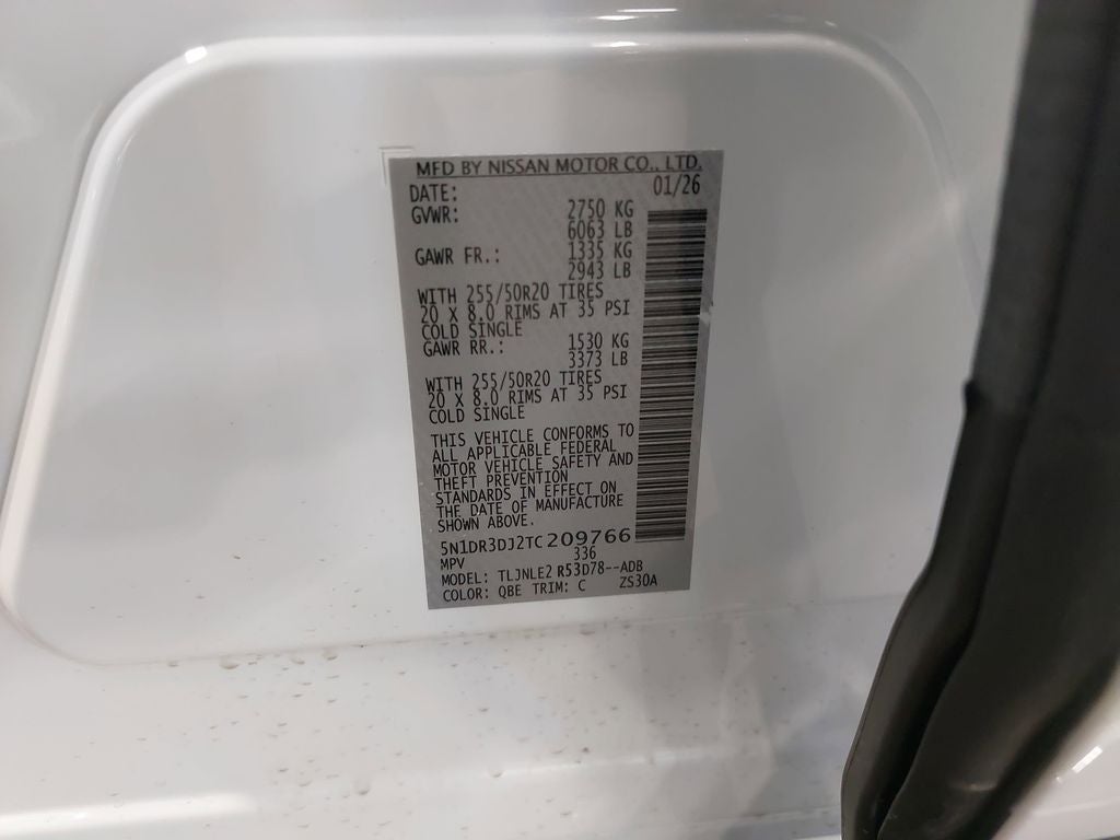 2026 Nissan Pathfinder Platinum