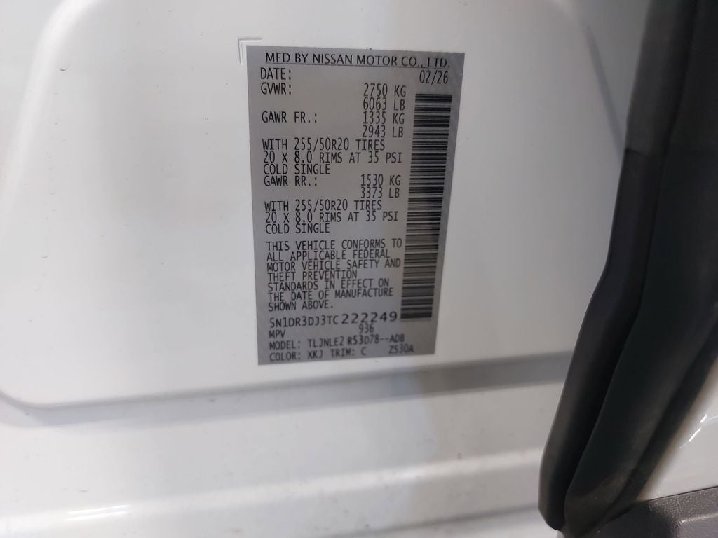 2026 Nissan Pathfinder Platinum