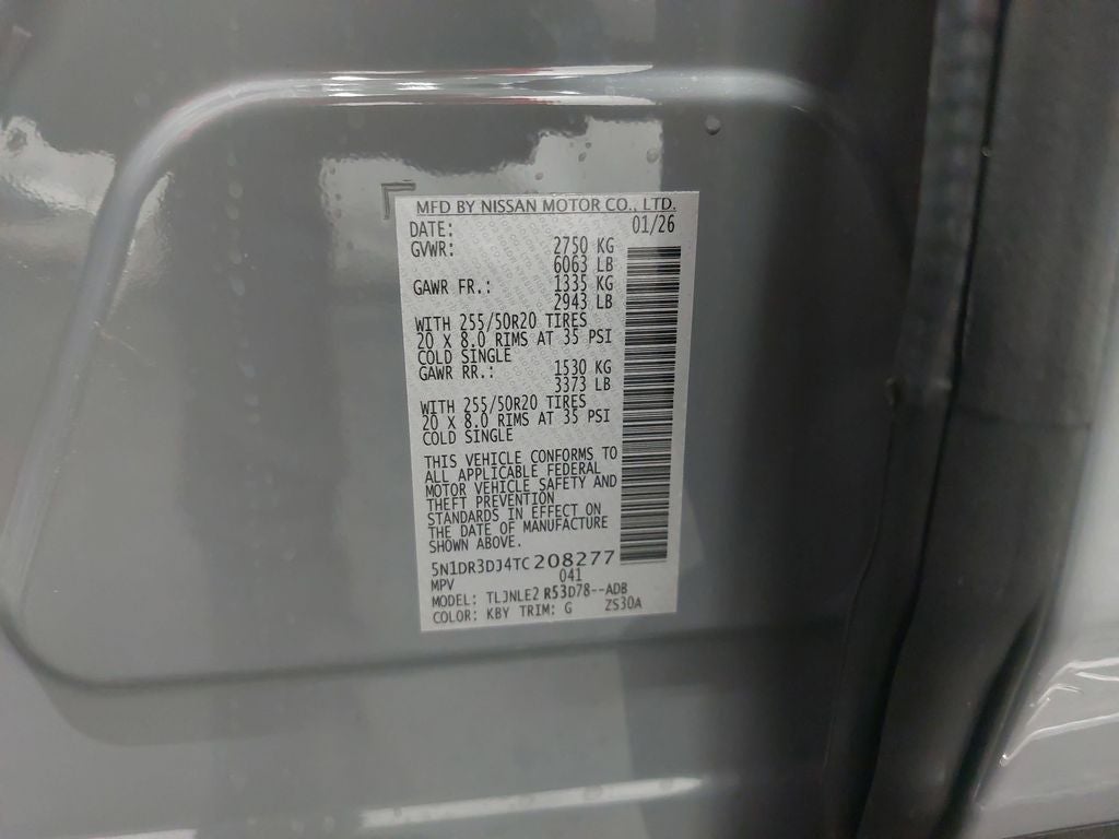 2026 Nissan Pathfinder Platinum