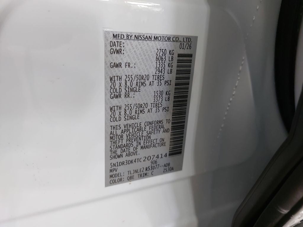 2026 Nissan Pathfinder Platinum