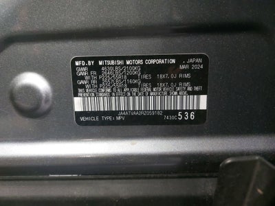 2024 Mitsubishi Eclipse Cross Black Edition