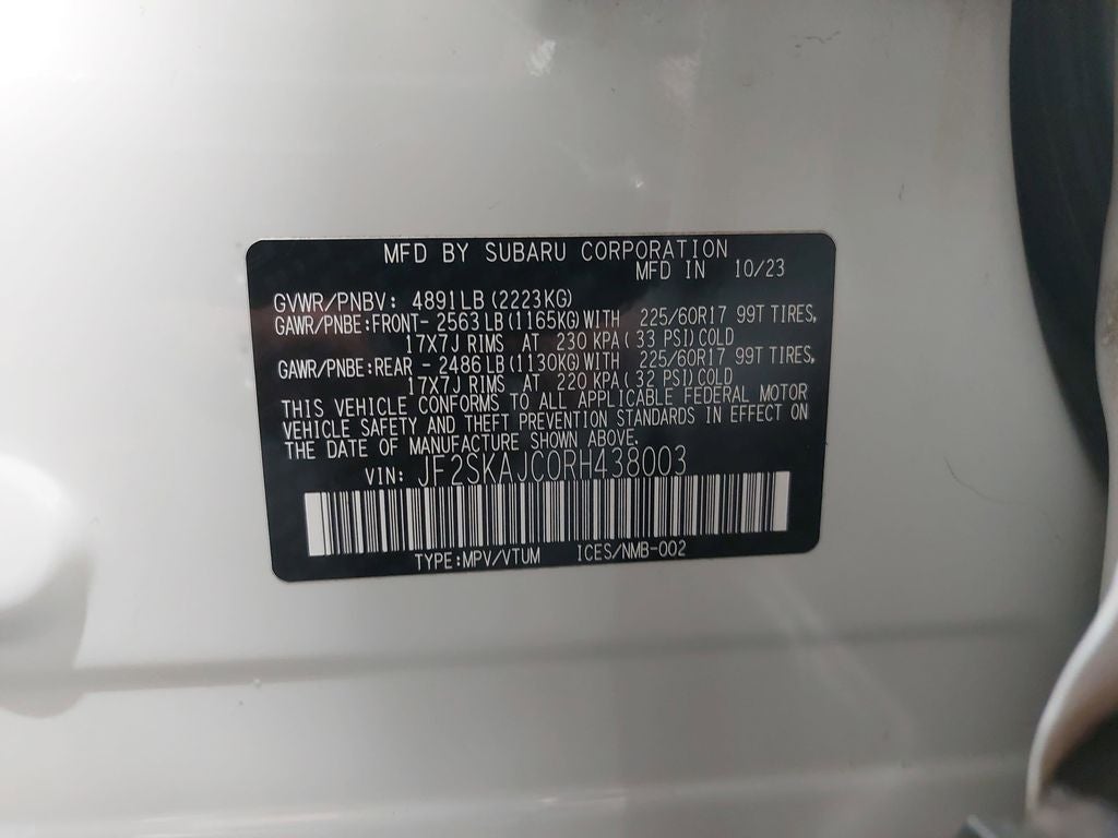 2024 Subaru Forester Wilderness