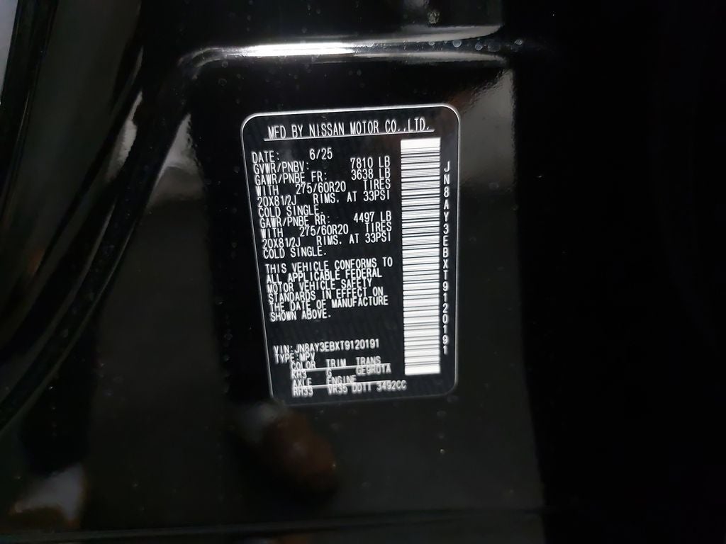 2026 Nissan Armada Platinum