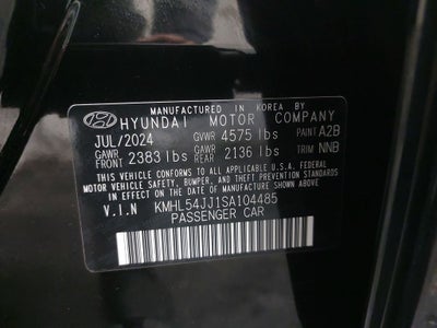 2025 Hyundai Sonata Hybrid Limited