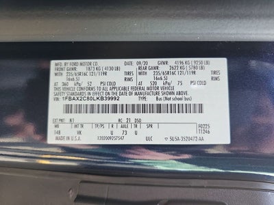 2020 Ford Transit-350 XL