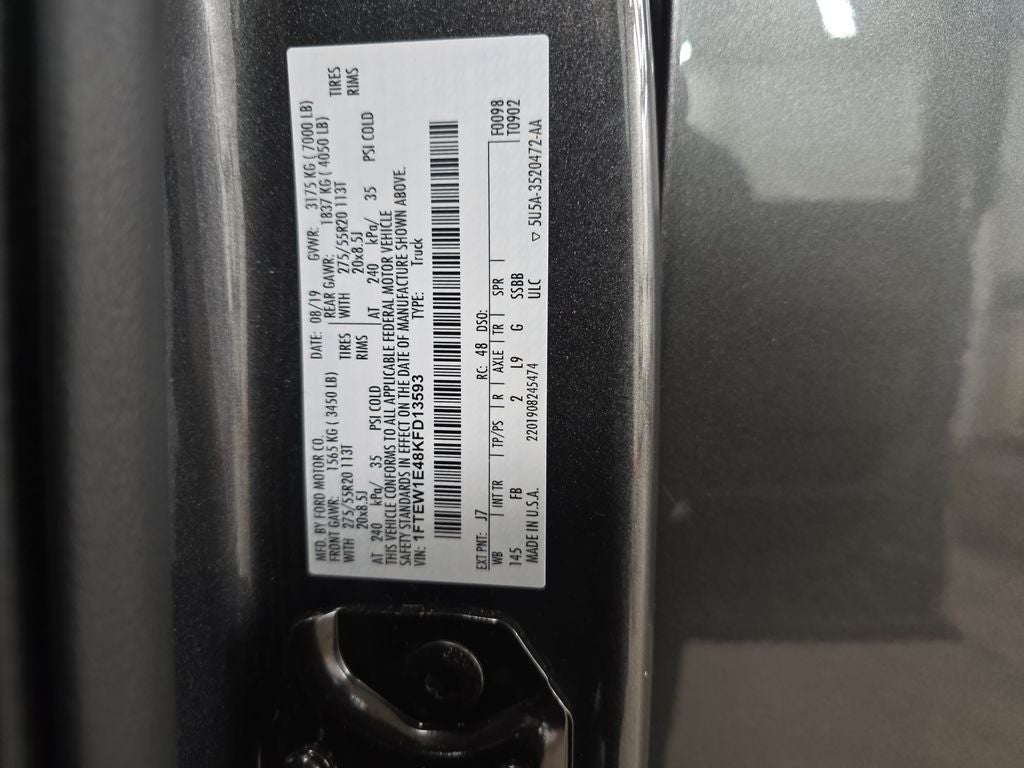 2019 Ford F-150 XLT
