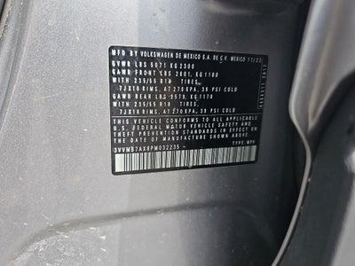 2023 Volkswagen Tiguan 2.0T SE