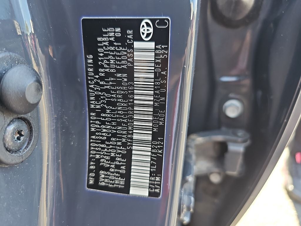 2024 Toyota Corolla LE