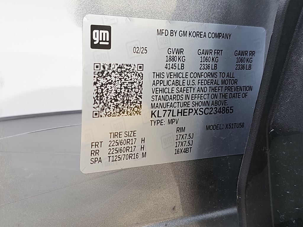2025 Chevrolet Trax LT