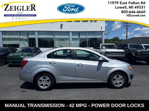 2012 Chevrolet Sonic 1LS MANUAL
