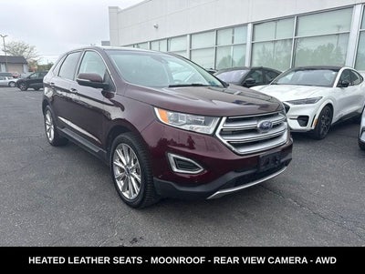 2017 Ford Edge Titanium AWD LOCAL TRADE