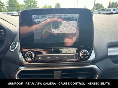 2018 Ford EcoSport SE LOCAL TRADE
