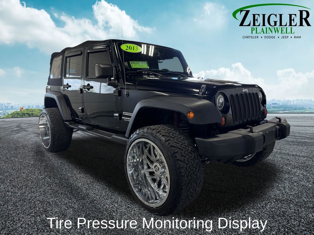 2013 Jeep Wrangler Unlimited Sport Connectivity Group