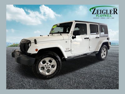 2018 Jeep Wrangler JK Unlimited Sahara Connectivity Group