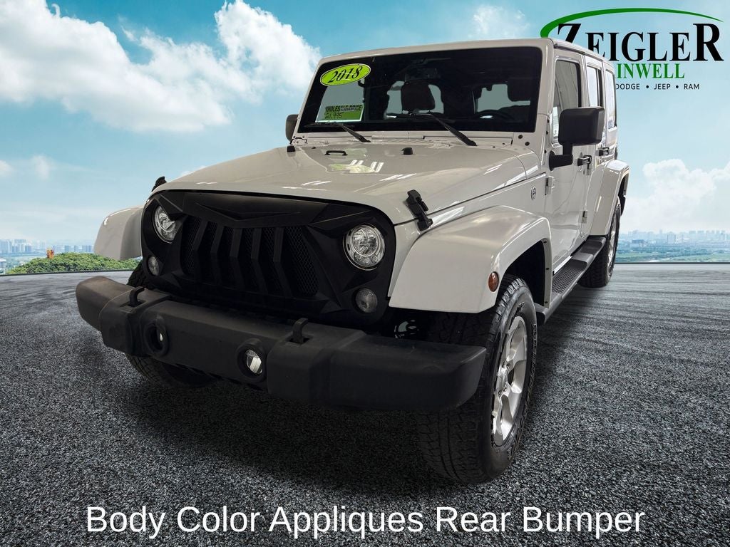 2018 Jeep Wrangler JK Unlimited Sahara Connectivity Group