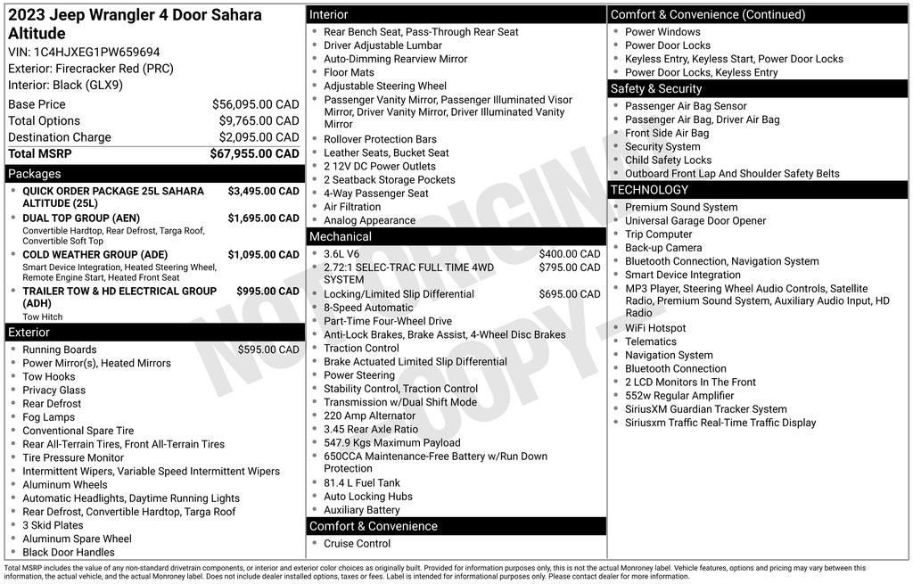 2023 Jeep Wrangler Altitude
