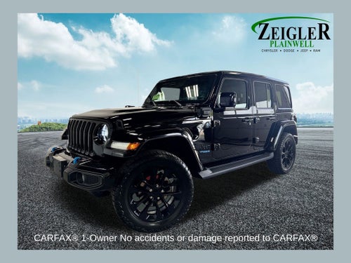 2021 Jeep Wrangler Unlimited Sahara High Altitude 4xe Advanced Safety Group