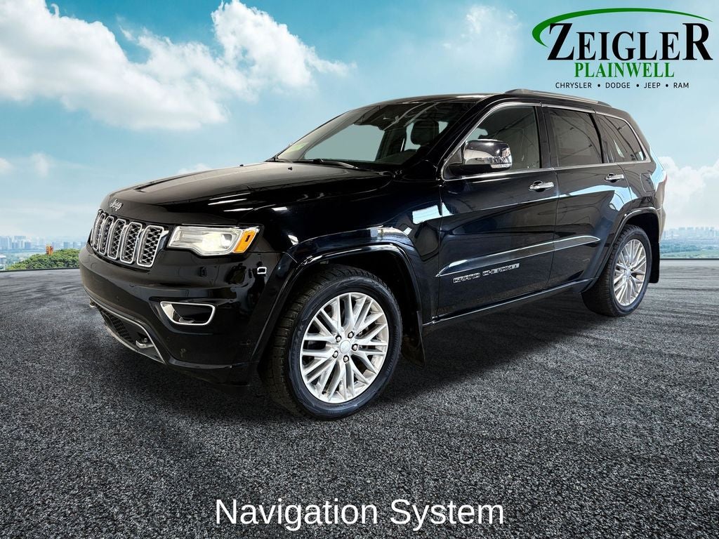 2018 Jeep Grand Cherokee Overland Advanced Active Safety Group
