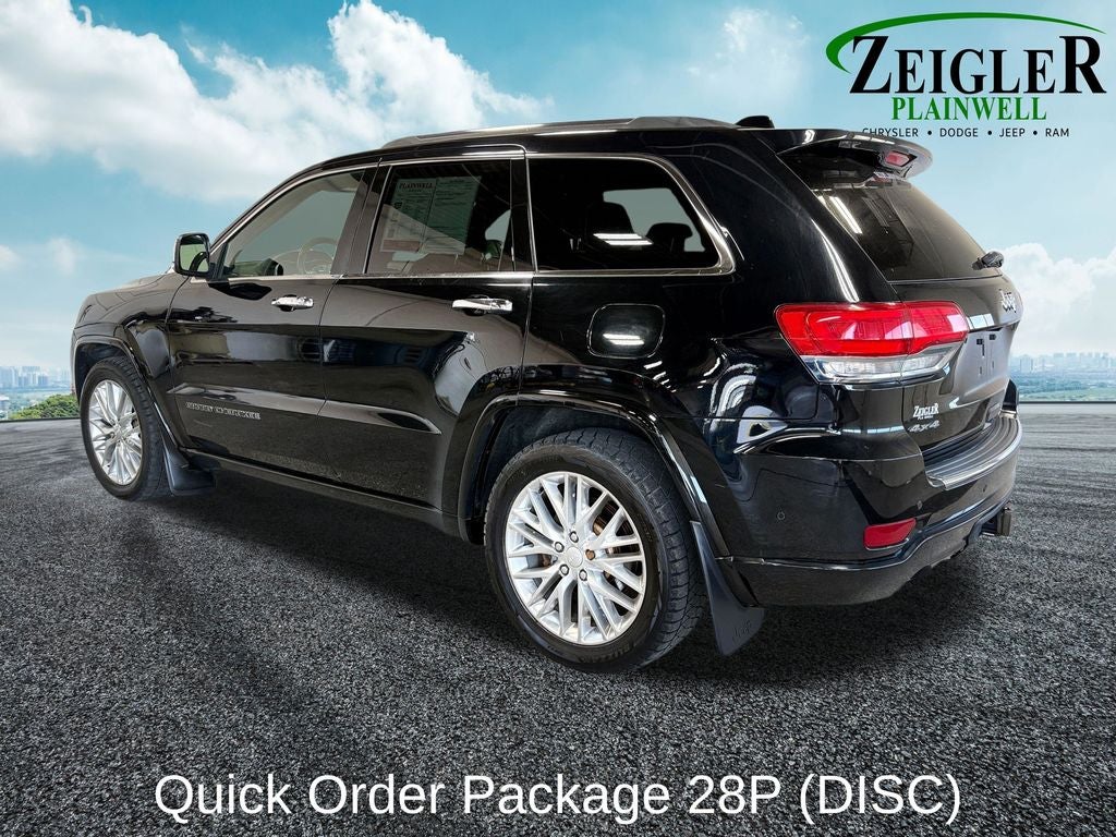 2018 Jeep Grand Cherokee Overland Advanced Active Safety Group