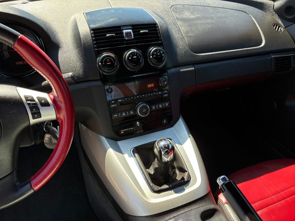 2007 Saturn Sky Red Line Convertible roof