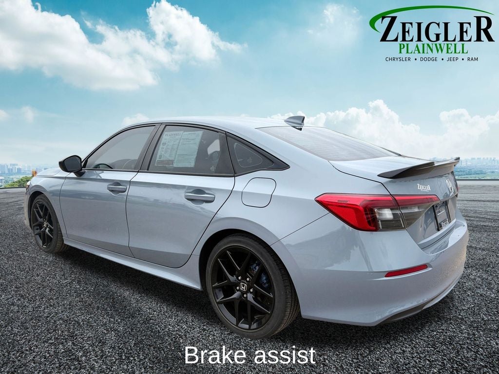 2023 Honda Civic Sport Radio: 180-Watt Audio System w/8 Speakers
