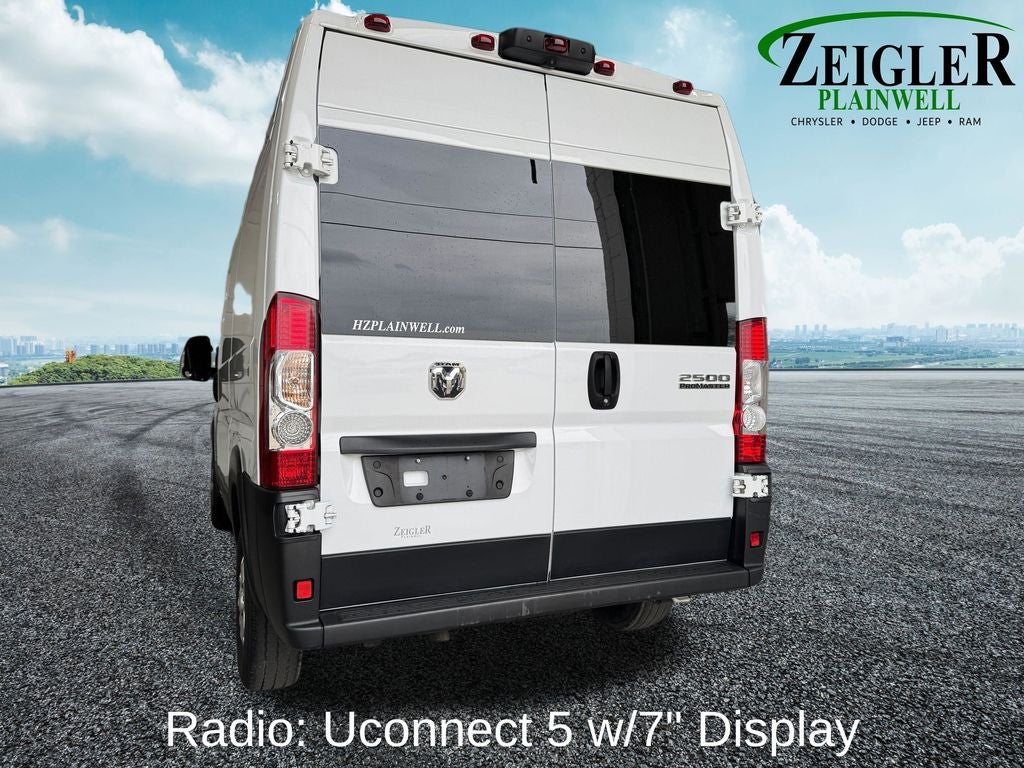 2023 RAM ProMaster 2500 High Roof Driver Convenience Group