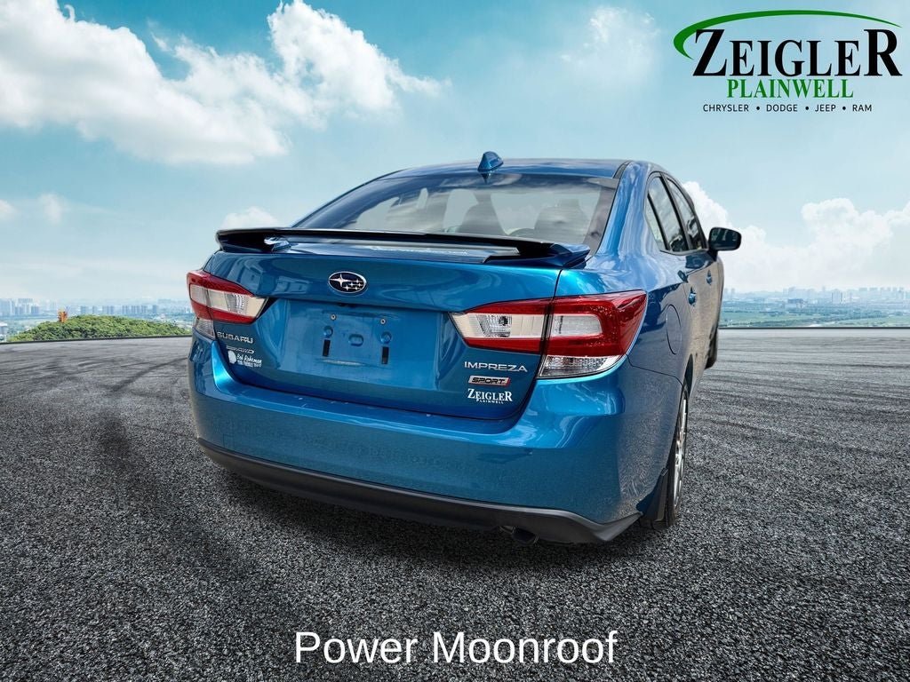 2018 Subaru Impreza 2.0i Sport Moonroof & BSD & RCTA & harman/kardon