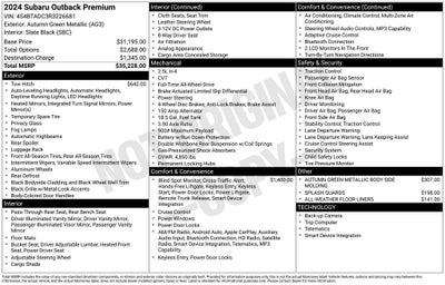 2024 Subaru Outback Premium