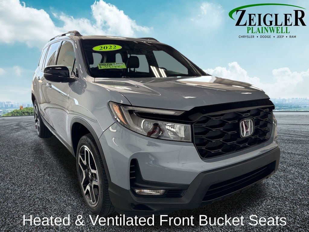2022 Honda Passport Elite Power moonroof