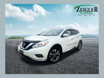 2017 Nissan Murano SL Panoramic Moonroof