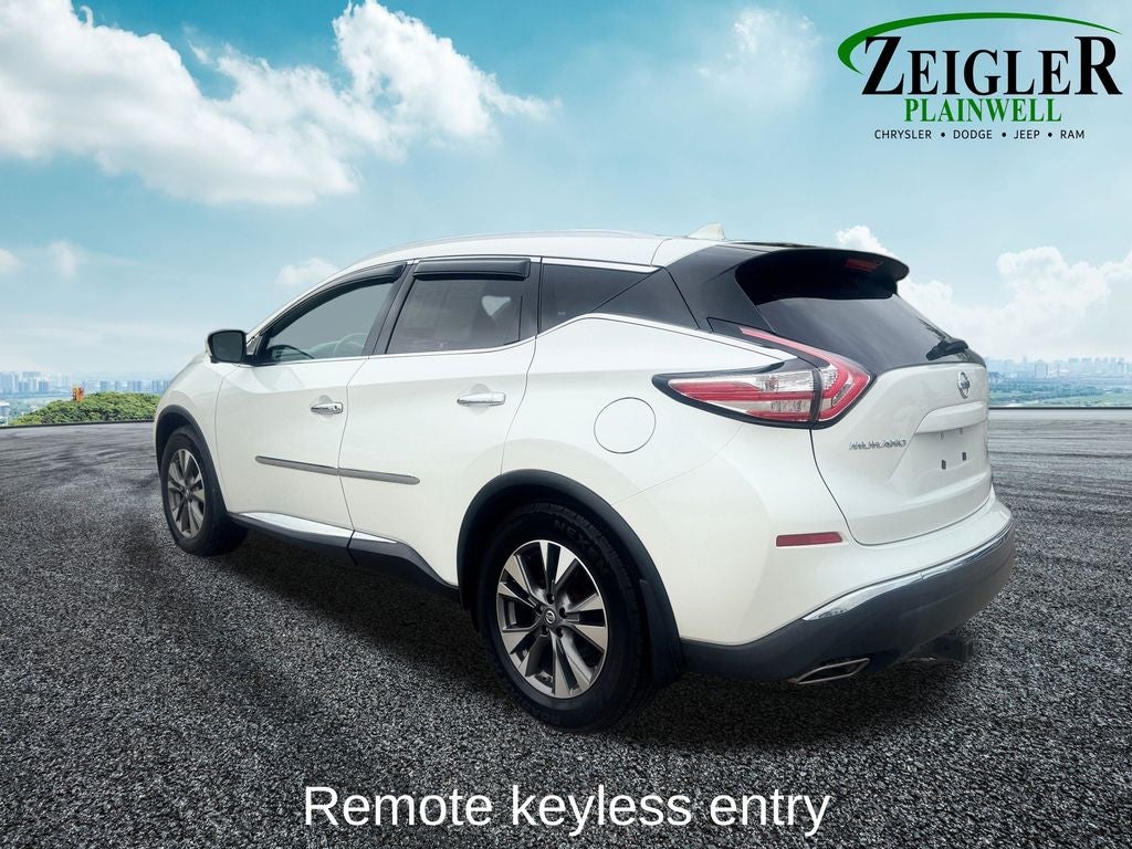 2017 Nissan Murano SL Panoramic Moonroof