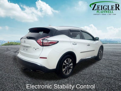 2017 Nissan Murano SL Panoramic Moonroof