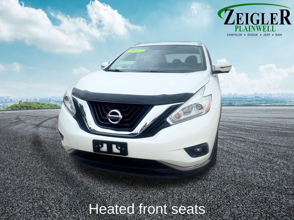 2017 Nissan Murano SL Panoramic Moonroof