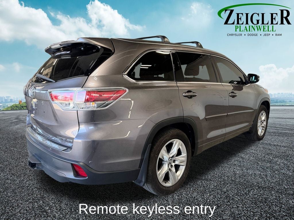 2016 Toyota Highlander Limited Navigation System