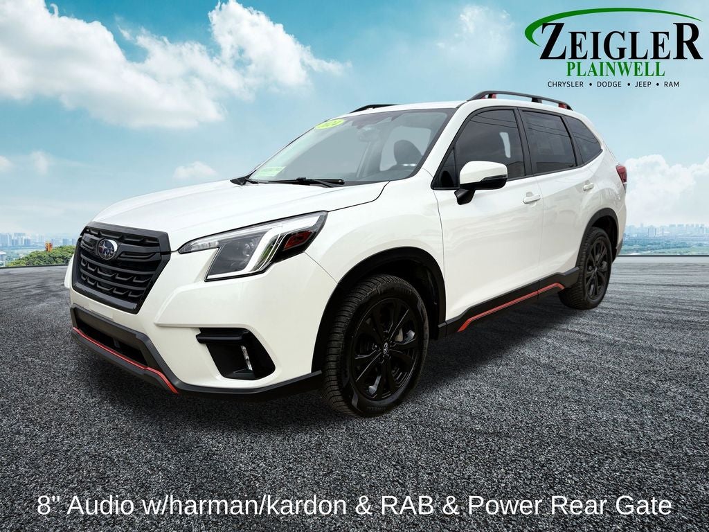 2024 Subaru Forester Sport 8" Audio w/harman/kardon & RAB & Power Rear Gate