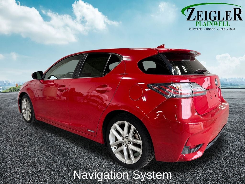 2014 Lexus CT 200h Power moonroof