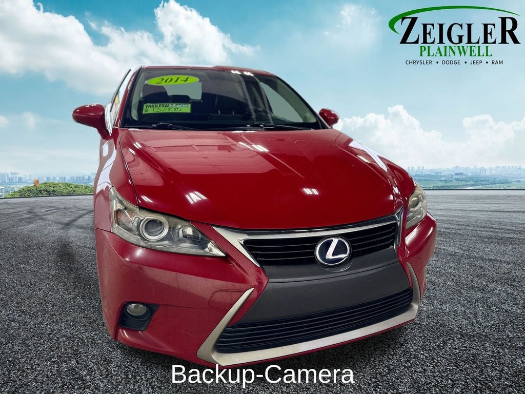 2014 Lexus CT 200h Power moonroof