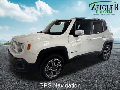 2018 Jeep Renegade Limited Uconnect 8.4 Nav Group