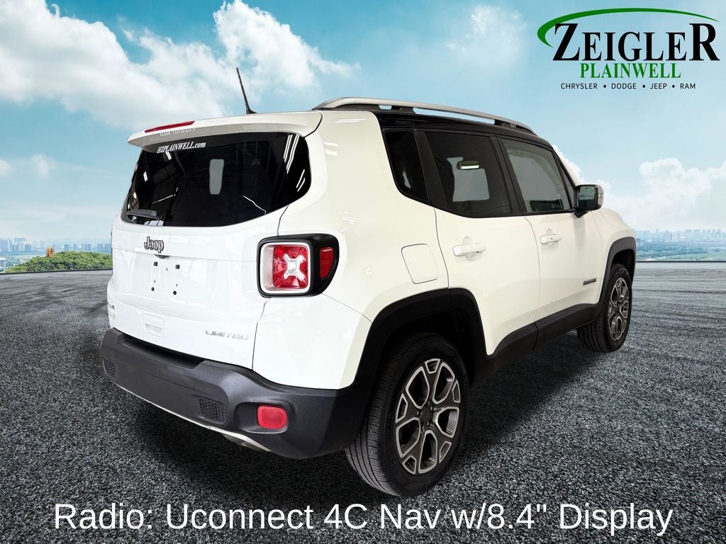 2018 Jeep Renegade Limited Uconnect 8.4 Nav Group