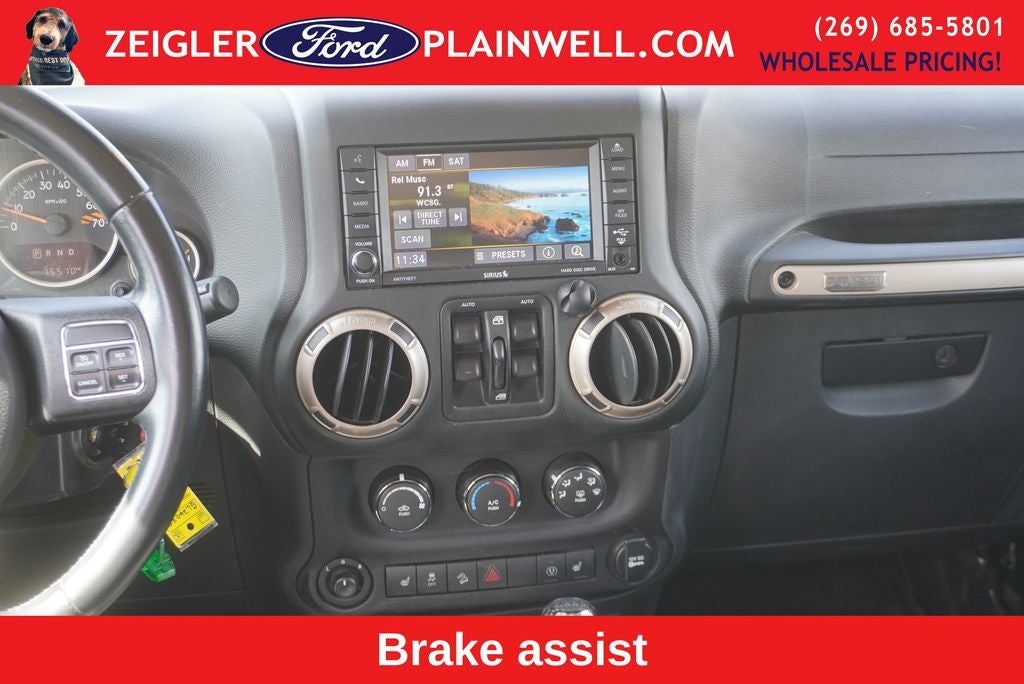 2016 Jeep Wrangler Unlimited Sahara 75TH ANNIVERSARY HEATED LEATHER HARD TOP V6 TOW